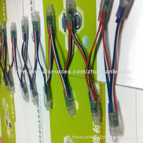 Digital RGB LED pixel string, LPD6803 driver IC